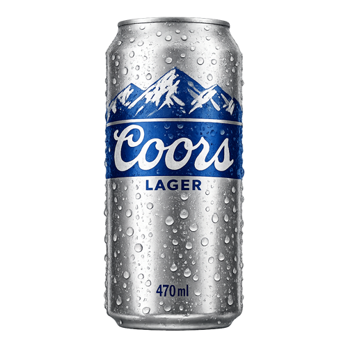CERVEZA COORS LATA 470 ML