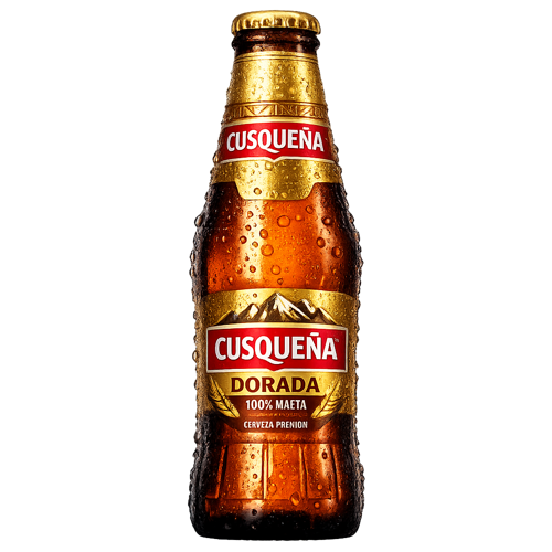CERVEZA CUSQUEÑA GOLD BOT 330CC