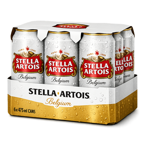 SIX PACK STELLA ARTOIS Belgium  LATA 473 CC