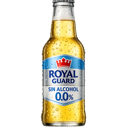 CERVEZA ROYAL GUARD SIN ALCOH. BOT 355CC
