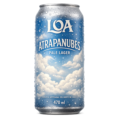 CERVEZA LOA  ATRAPANUBES PALE LAGER470ML