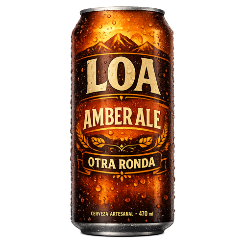CERVEZA LOA  AMBER ALE OTRA RONDA 470ML