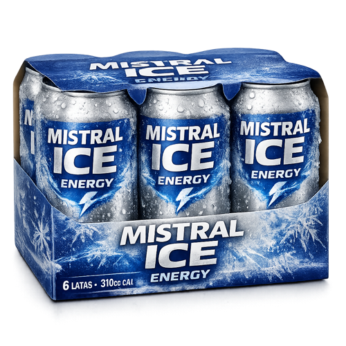 MISTRAL ICE ENERGY SIX PACK 310CC