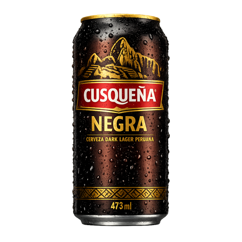 CUSQUEÑA NEGRA LATA 470