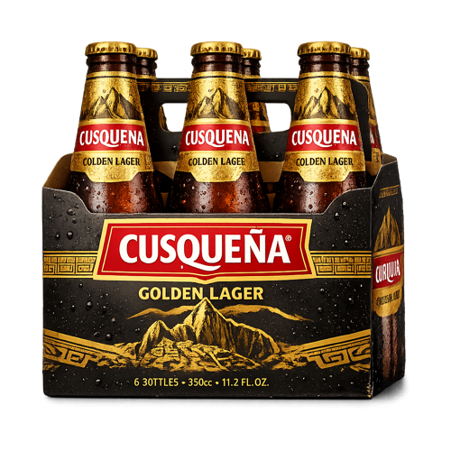 CERVEZA CUSQUEÑA GOLDEN LAGER BJOT 330CC SIXPACK