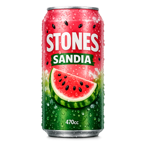 CERVEZA STONES SANDIA 470CC