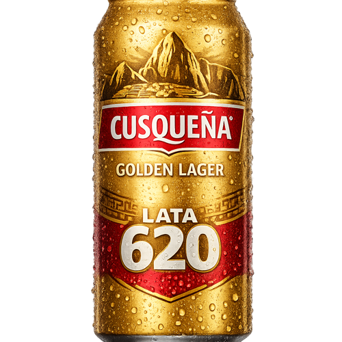 CUSQUEÑA GOLDEN LAGER 620CC