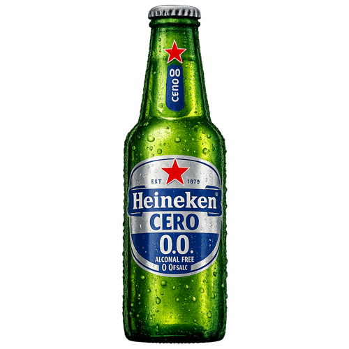 CERVEZA HEINEKEN CERO BOTELLA 330 CC