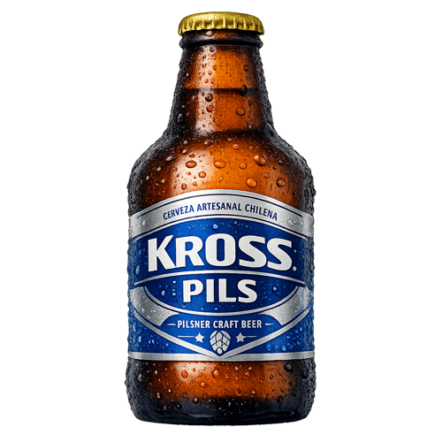 CERVEZA KROSS PILS BOT 330 CC