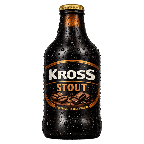 CERVEZA KROSS STOUT BOT 330 CC